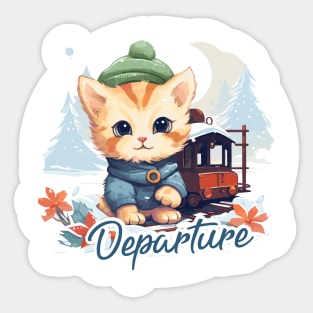 Departure Sticker